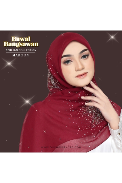 BAWAL BANGSAWAN LUXE BERLIAN - MAROON